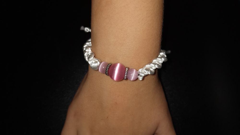 Bransoletka regulowana koralik