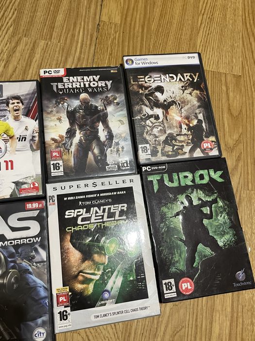 Gry na PC komputerowe DVD Games