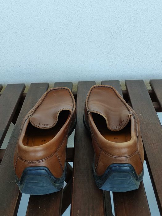 Mocassin Pele Ecco 42