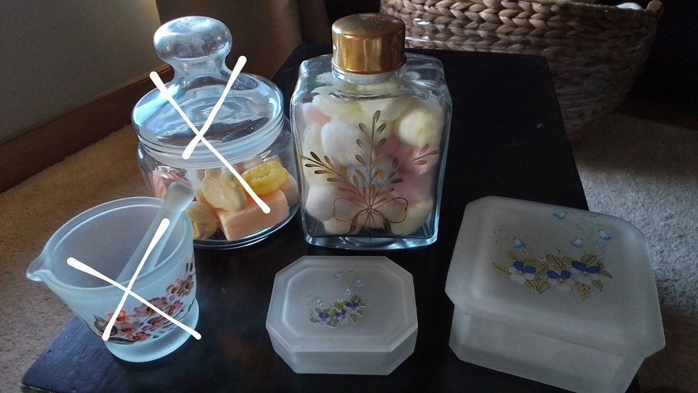 Artigos de decoração para casa-de-banho