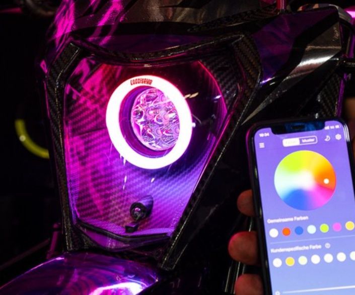 RGB фара ktm/kovi/geon, оригинал movetronix