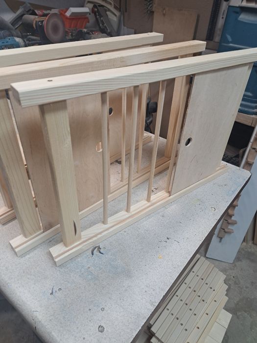 Ramki ruszta szuflady do cel lewych i boksów rozpłodowych