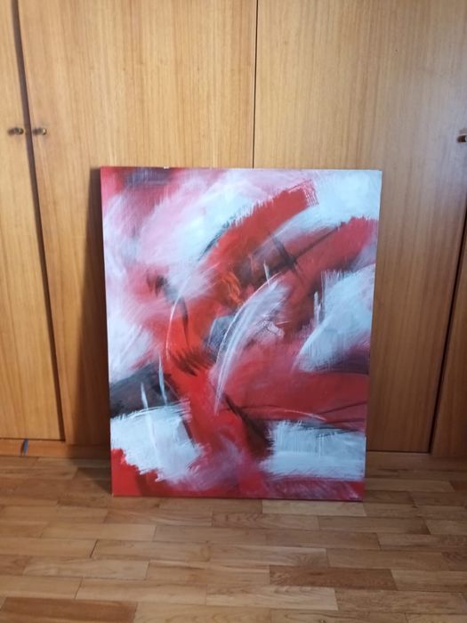 Quadros em tela pintados à mão
