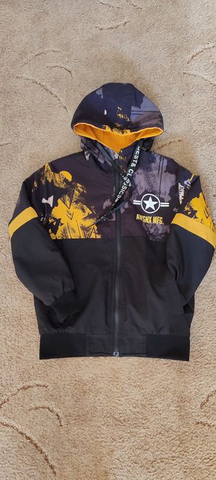 Куртка осенняя двухсторонняя для мальчика