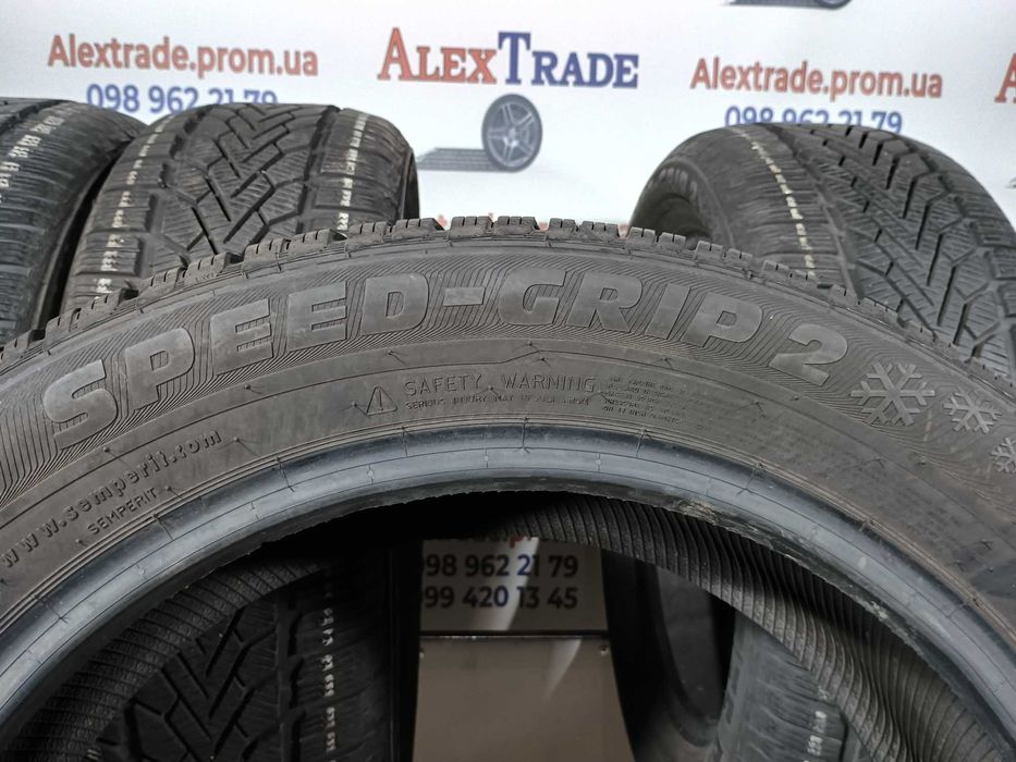 4 шт. 215/55 R17 Semperit Speed-Grip 2 зимові шини б/у