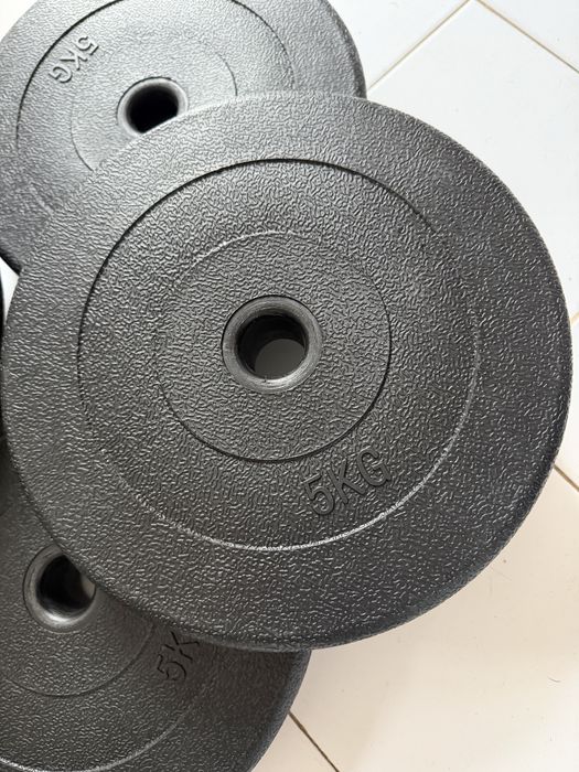 Kit musculação como novo