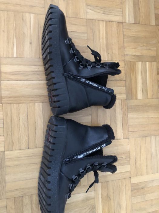 Jak nowe botki ocieplane Rieker