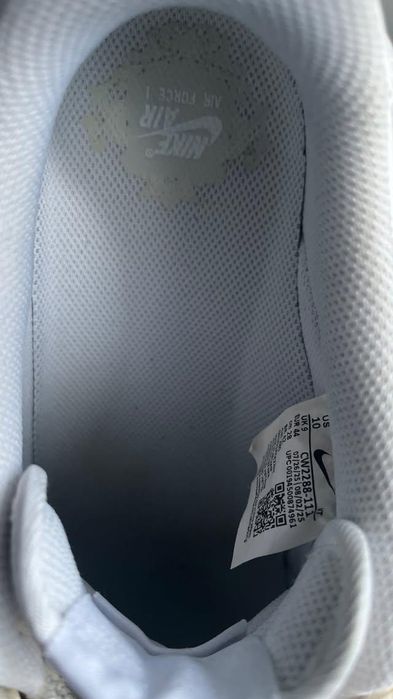 Air  force brancos em ótimo estado