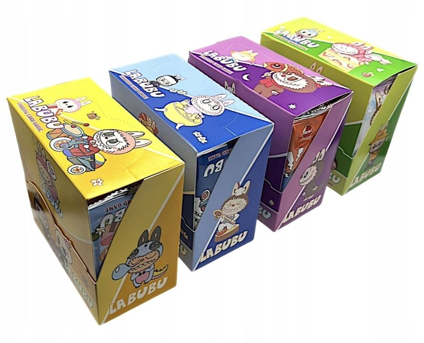 KARTY LABUBU cały box 288 KART, 36 Saszetek po 8 Kart
CAŁY MEGA BOX 2