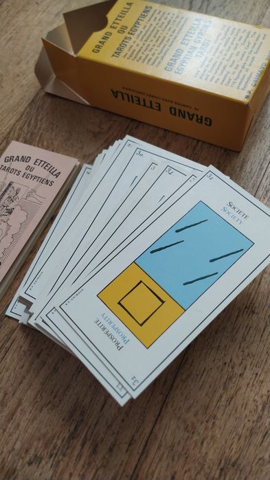 *RARO* Tarot Grand Etteilla Vintage versão 1970_ NOVO