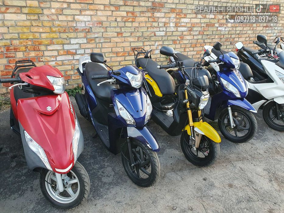 Suzuki Address 125 (склад) скутер з Японії