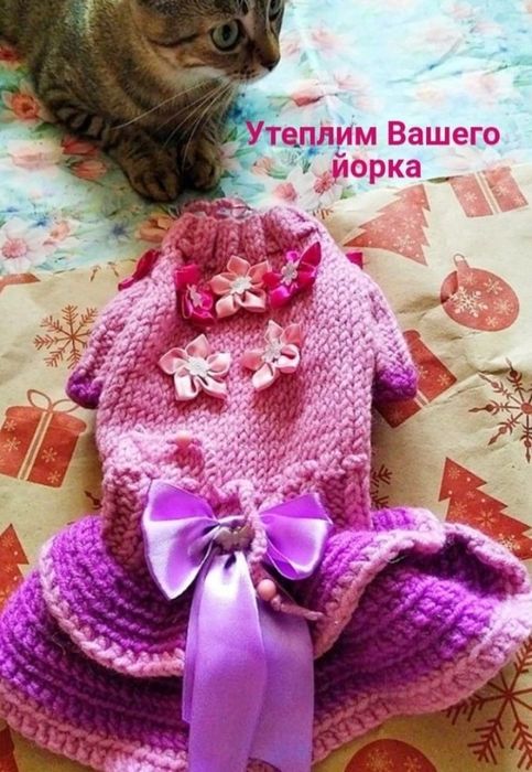 Сукня для собачки.
Для девочки