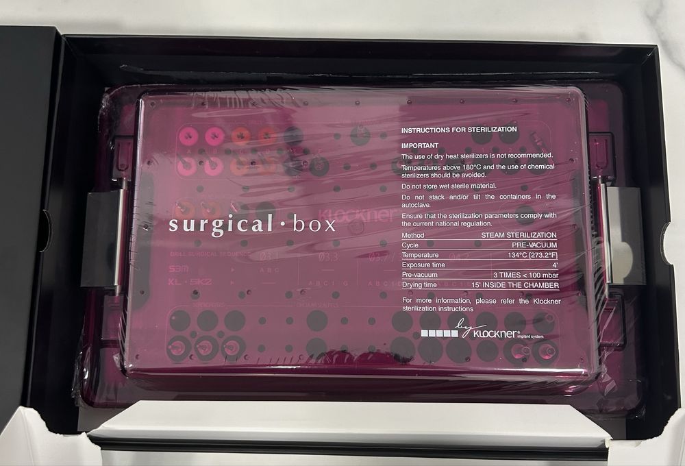 Kit implantes cirurgico NOVO/SELADO Klockner