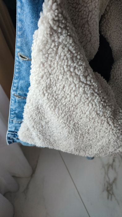 Джинсовая куртка утепленная