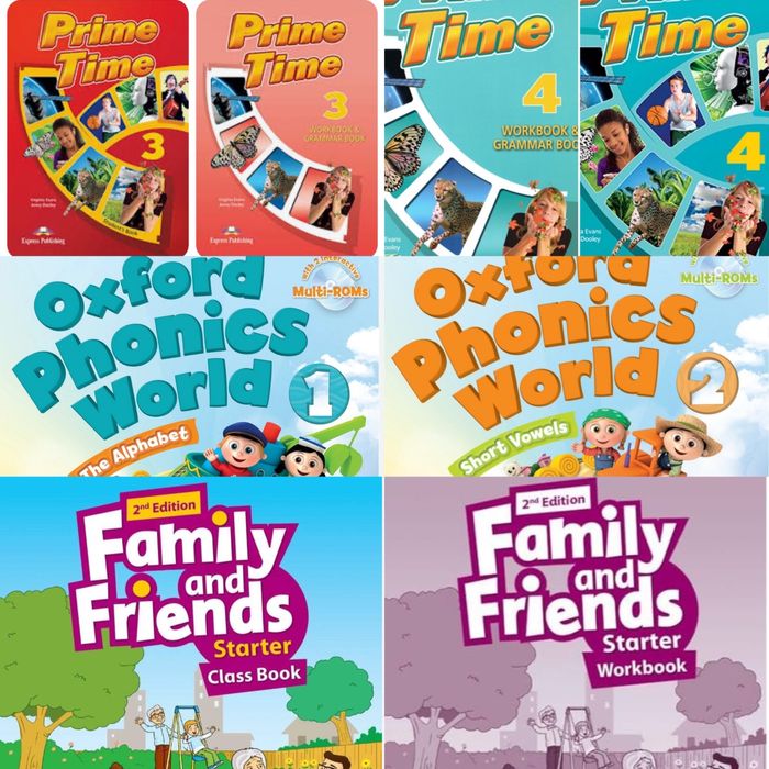 Книги Prime Time, Family and friends, підготовка до НМТ