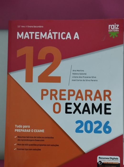 Livro de preparação Matemática 12°ano
