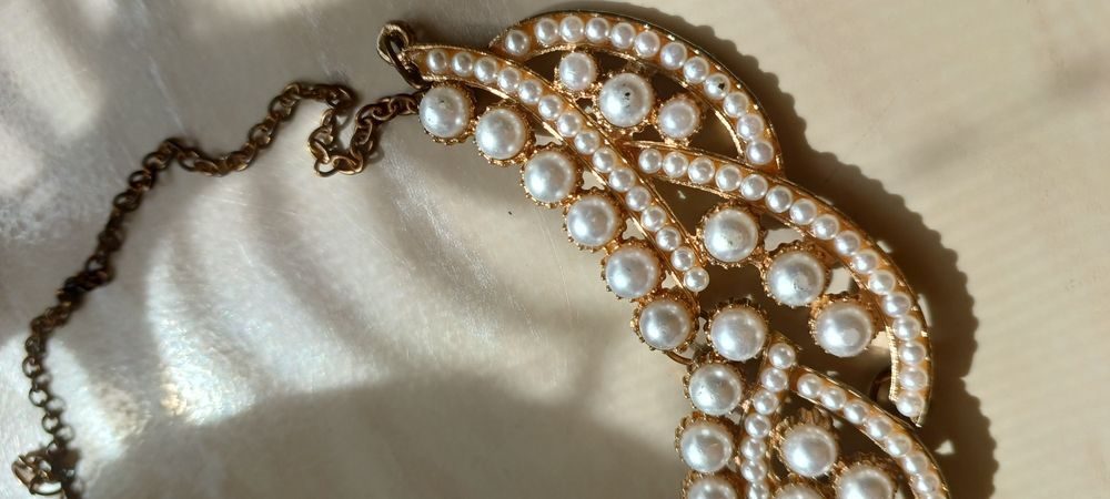 Кольє перли жемчуг