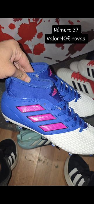 Chuteira adidas tamanho 37