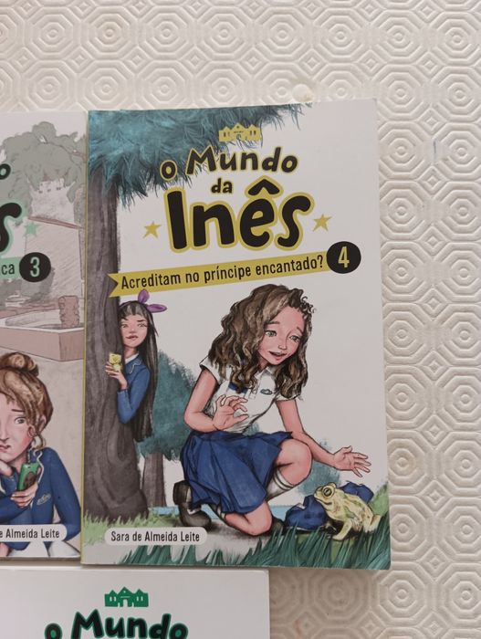 Livros "O Mundo da Inês"
