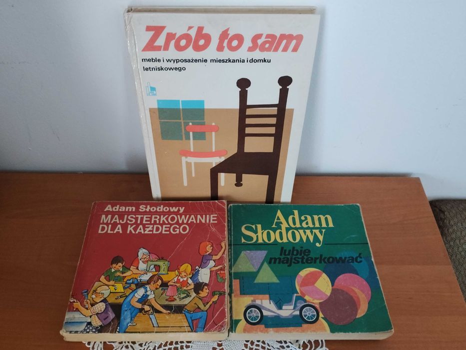 Książki o majsterkowaniu, DIY - Adam Słodowy