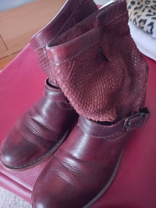Botas bordeau lindíssimas