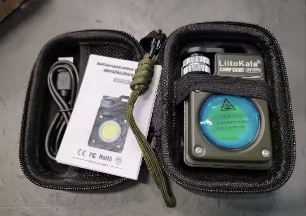 Ліхтарик LiitoKala XY-009 яскравість 120-3500 люмен