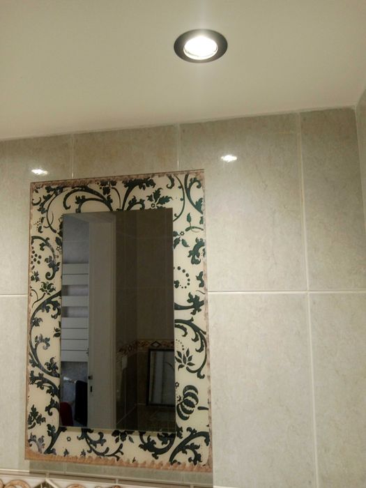 espelho de casa de banho