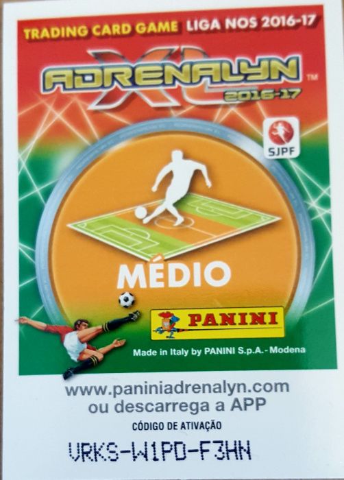 Cromos PANINI Adrenalyn 2016/17