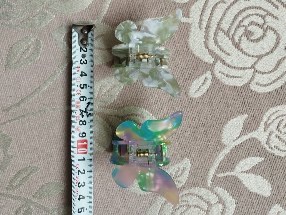 Заколка, краб для волосся "Метелик"