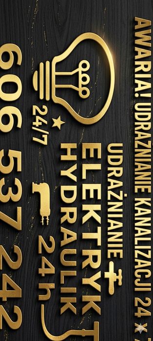 P-Tech24H/7 Elektryk Hydraulik Udrożnianie kanalizacji WUKO