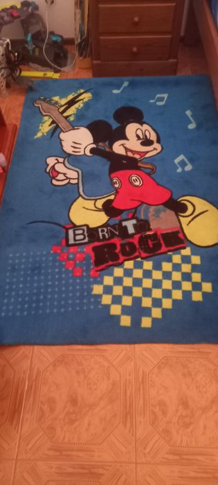 Colcha + tapete do Mickey