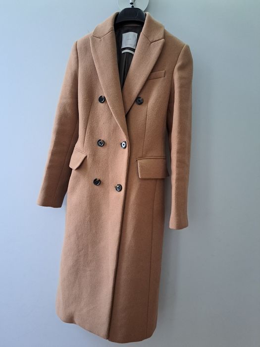 Sobretudo bege Mango xs