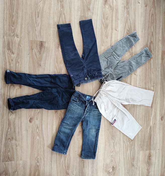 Spodnie dla chłopca 98, 5 par