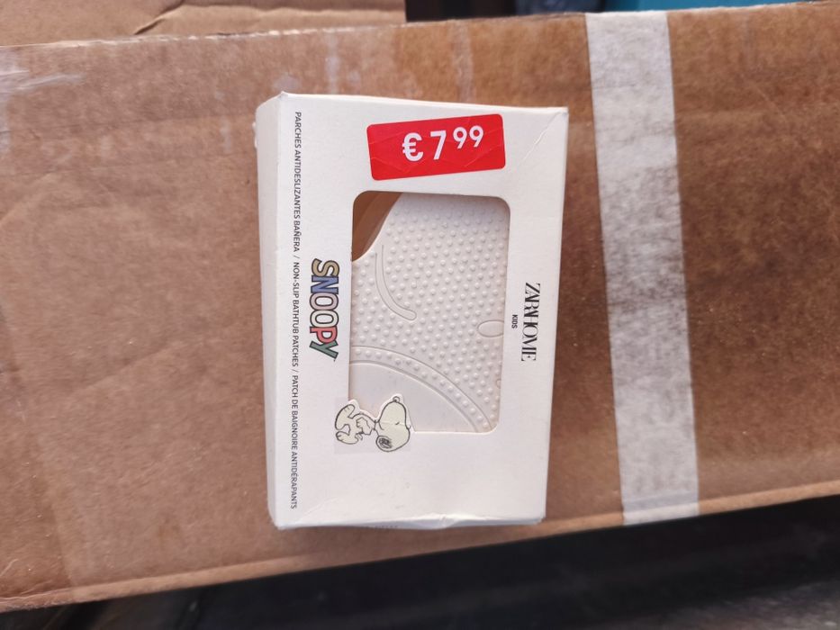 Adesivos antideslizantes banheiro Snoopy