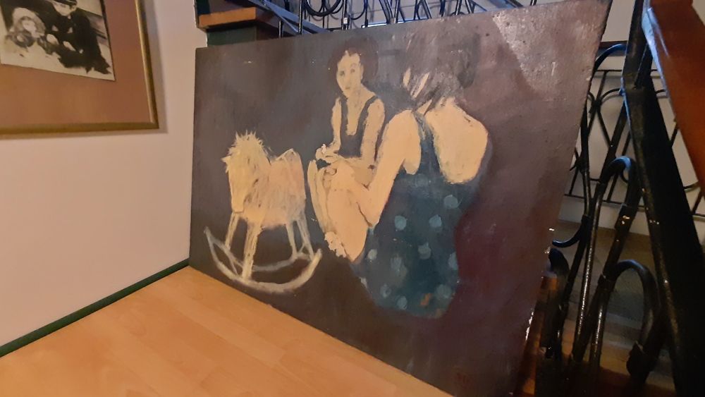 Obraz 120x90 cm podobrazie z lnu