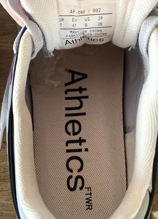Оригінал! Кросівки Athletics Footwear One.2 , нові, 41 р. 26 см, Велика Британія