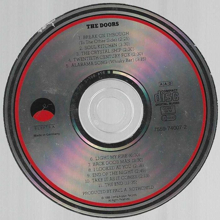 Doors - - - - - The Doors - - - - - CD435388564437749765