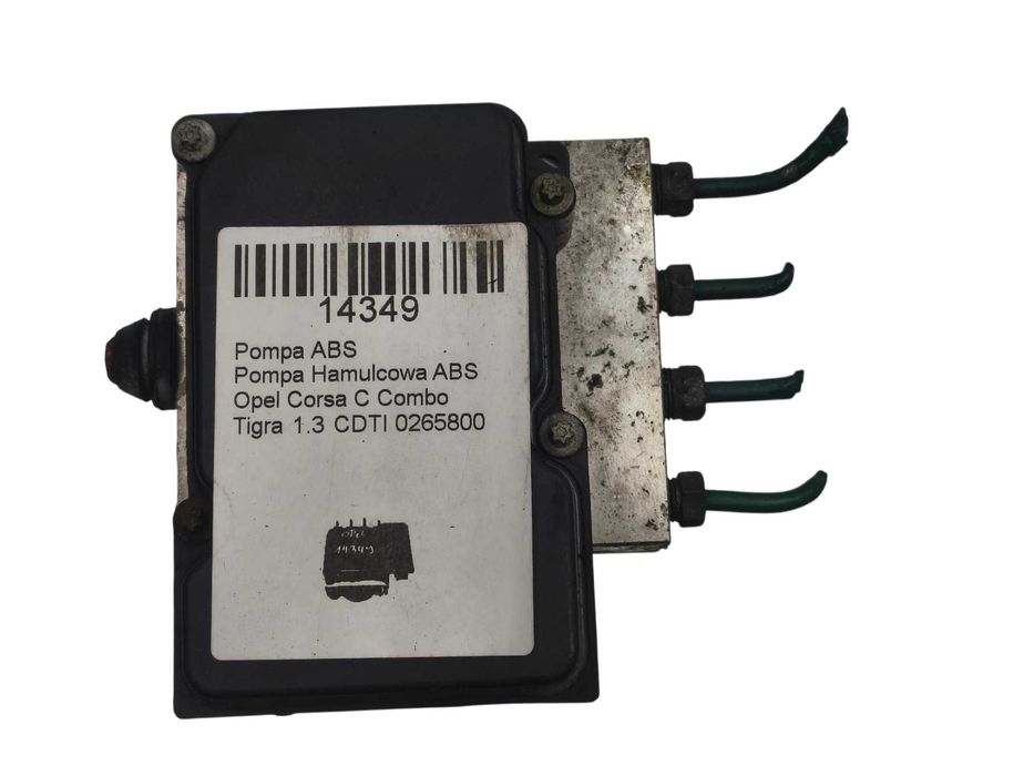 Pompa Hamulcowa ABS Opel Corsa C Combo Tigra 1.3 CDTI 0265800303 0265231306