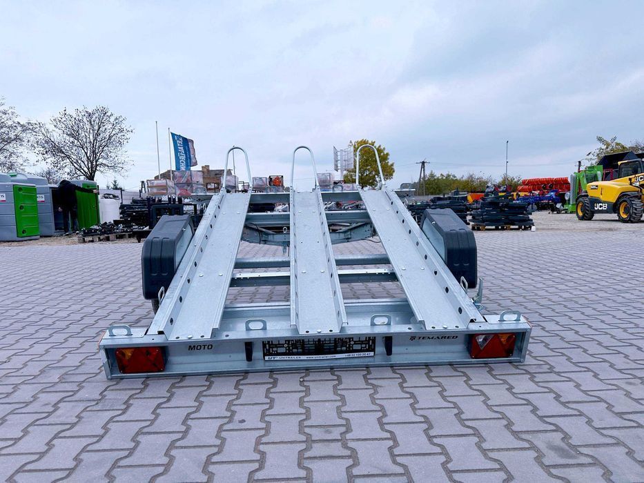 TEMARED MOTO 3 Premium DMC 750 kg na 3 motocykle bez podłogi