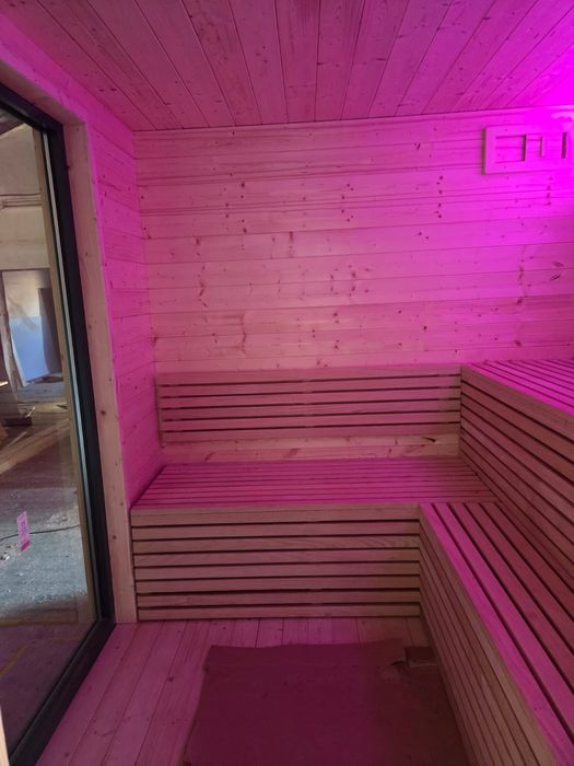 Sauna ogrodowa. Sauna wolno stojąca.