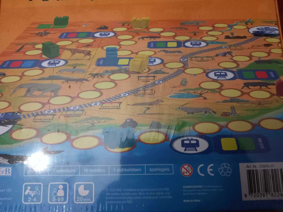 De Blue Train jogo de tabuleiro NOVO versão Holandesa