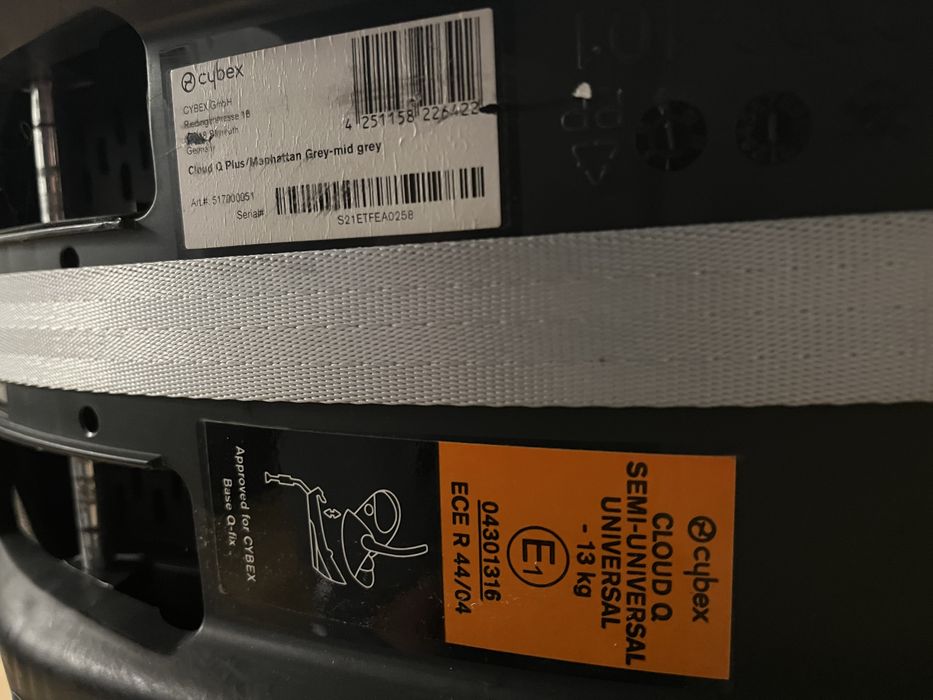 Cybex cloud q - baza i fotelik 0+