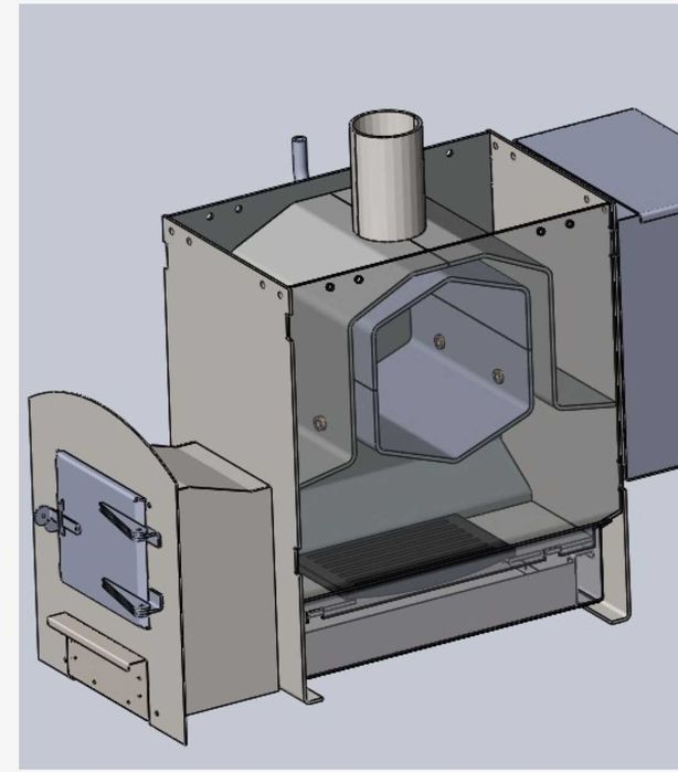 .чертежи банных печей, банный чан