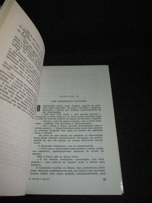 Livro Sylvie e Bruno Lewis Carroll