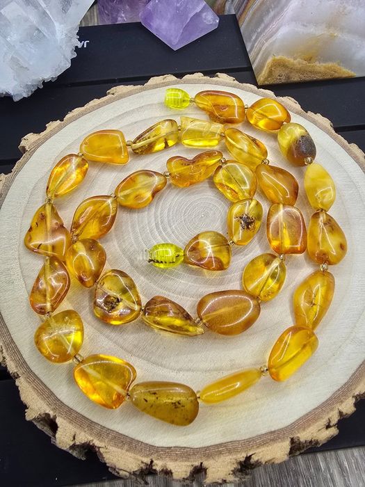 Намисто з натурального Бурштину