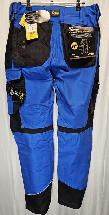 Spodnie robocze Snickers 6314  r.46 i 50 i 58,104(52 short),108(54)