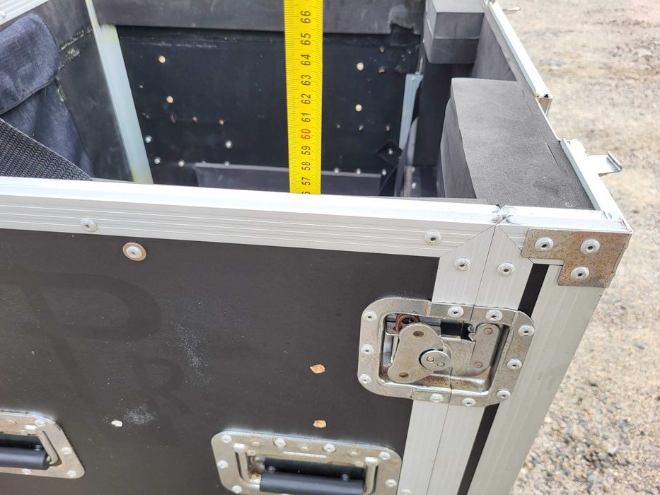 57x50x57 koła Case, flightcase kejs flight case