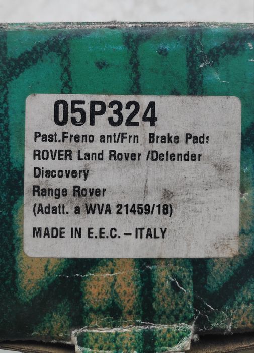 Pastilhas trás Rover