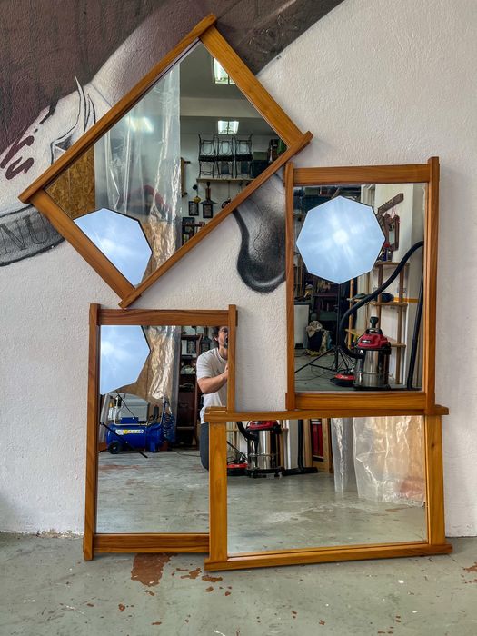 Espelho midcentury