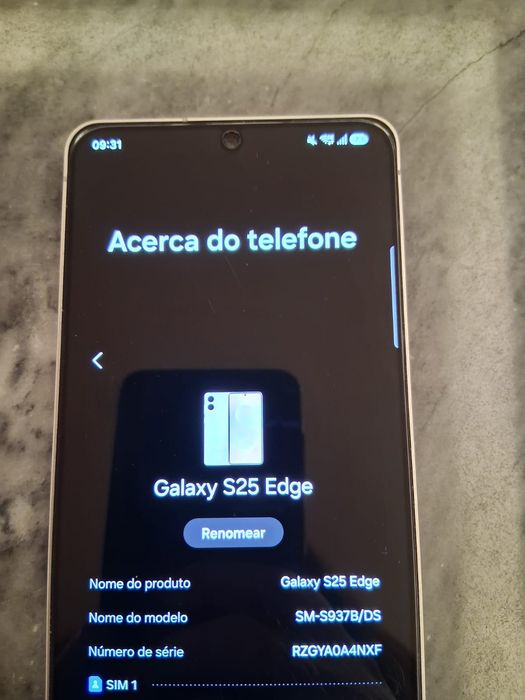 Samsung S25 Edge 256GB